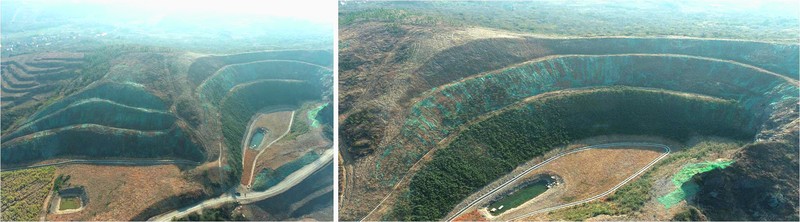 环巢湖矿山地质环境治理工程进入收官阶段,等待验收.jpg